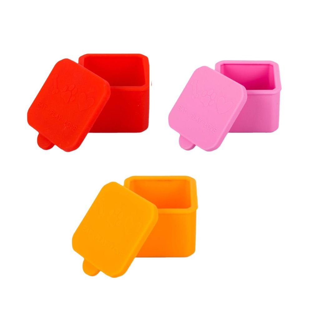 Food Snacks Distribution - 1/3pcs Serviceable Silicone Food Distribution Box