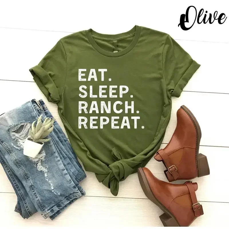 Foody Snacks - Eat Sleep Ranch RepeaT T Shirt