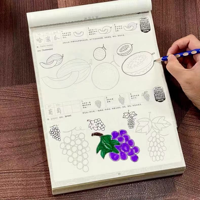 Cartoon Food Tracing Sketch Bo - Food Snacks Drawing 评论和价格