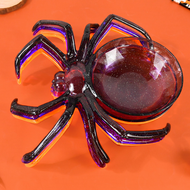 Halloween Spiders Shaped Bowl  - Food Snacks Basket 评论和价格
