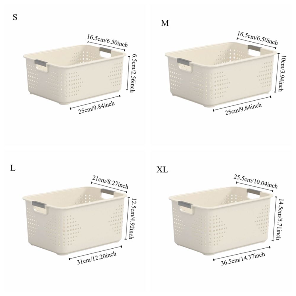 Durable Plastic Storage Basket - Food Snacks Basket 评论和价格