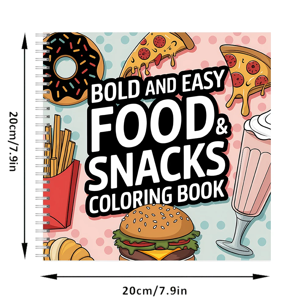 Easy Food and Snacks Coloring  - Food Snacks Drawing 评论和价格
