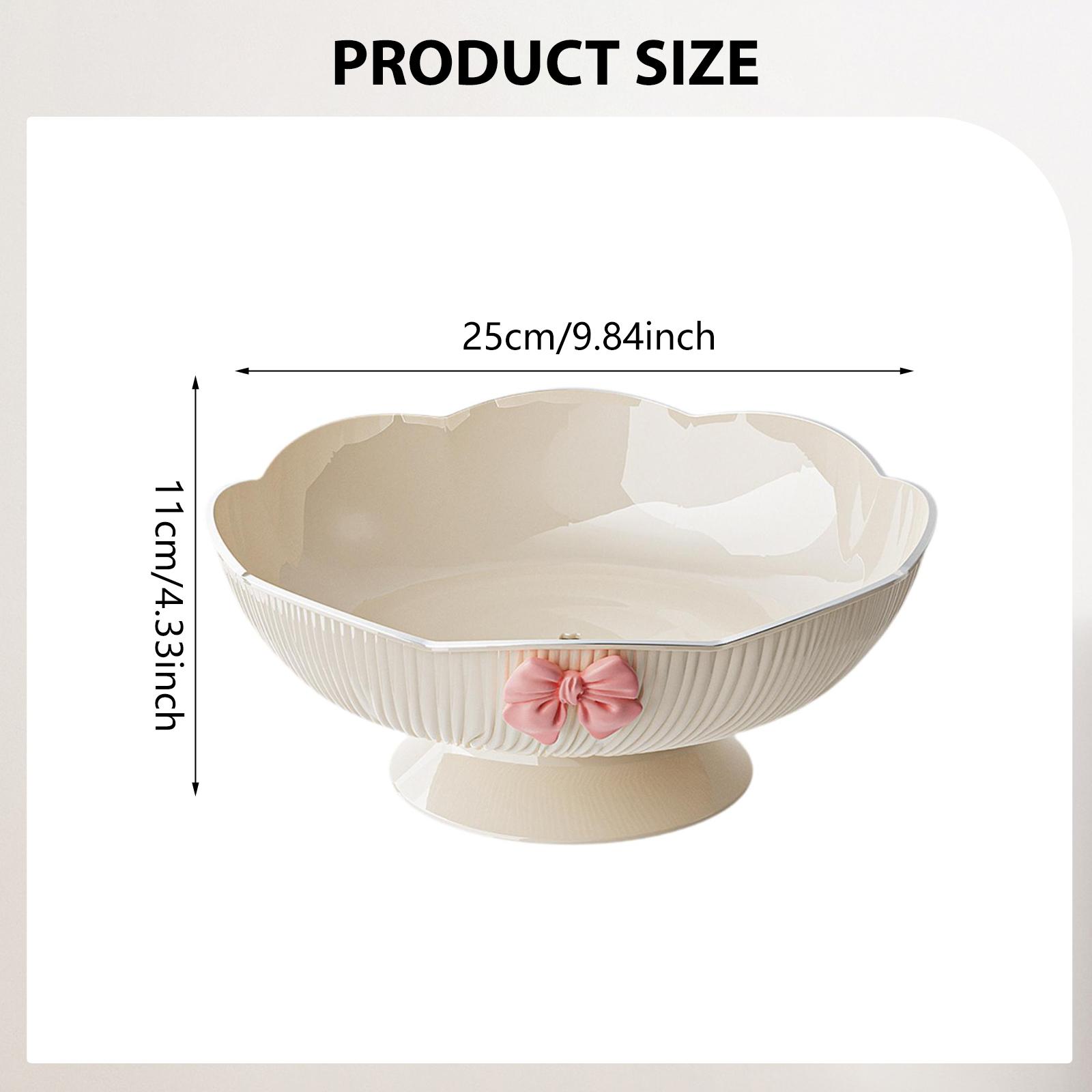 Fruit Bowl, Practical Serving  - Food Snacks Basket 评论和价格
