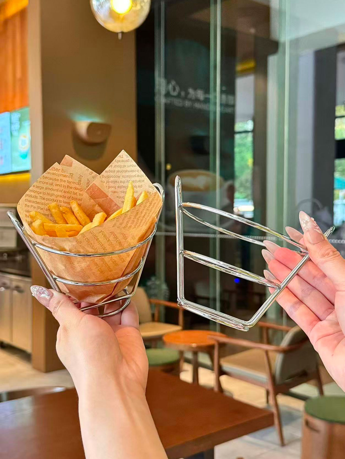 Iron Art American-Style Snack  - Food Snacks Basket 评论和价格
