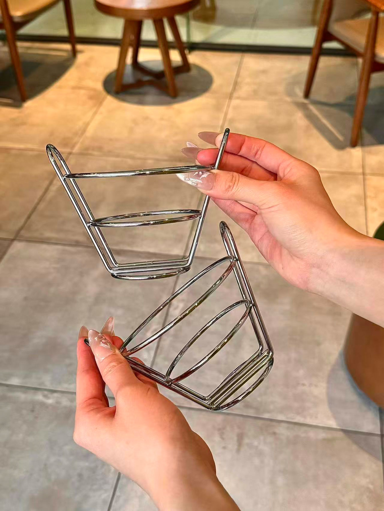 Iron Art American-Style Snack  - Food Snacks Basket 评论和价格
