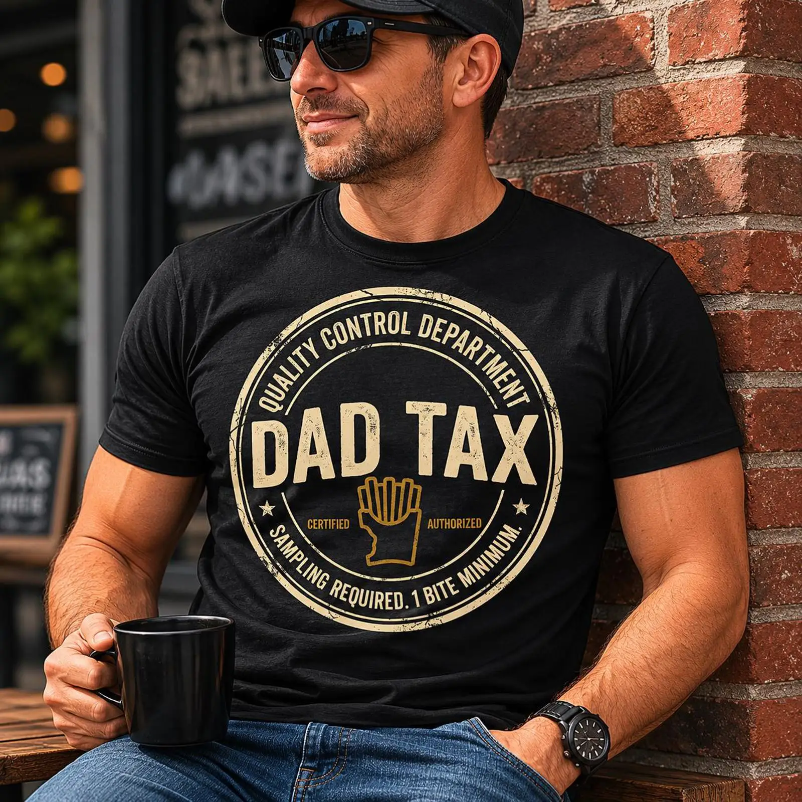 Dad Tax T Shirt Funny Foodie S - Foody Snacks 评论和价格