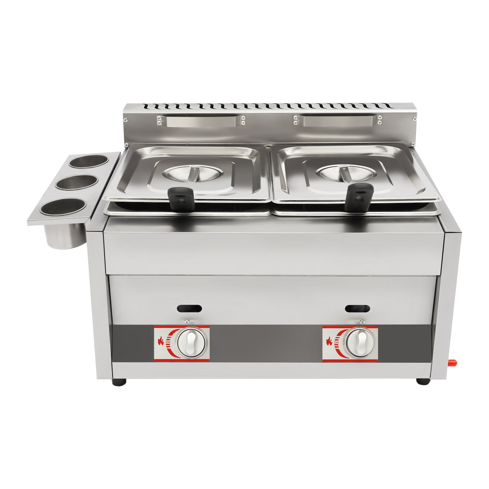 Commercial Deep Fryer 2-Tank 6 - Food Snacks Basket 评论和价格
