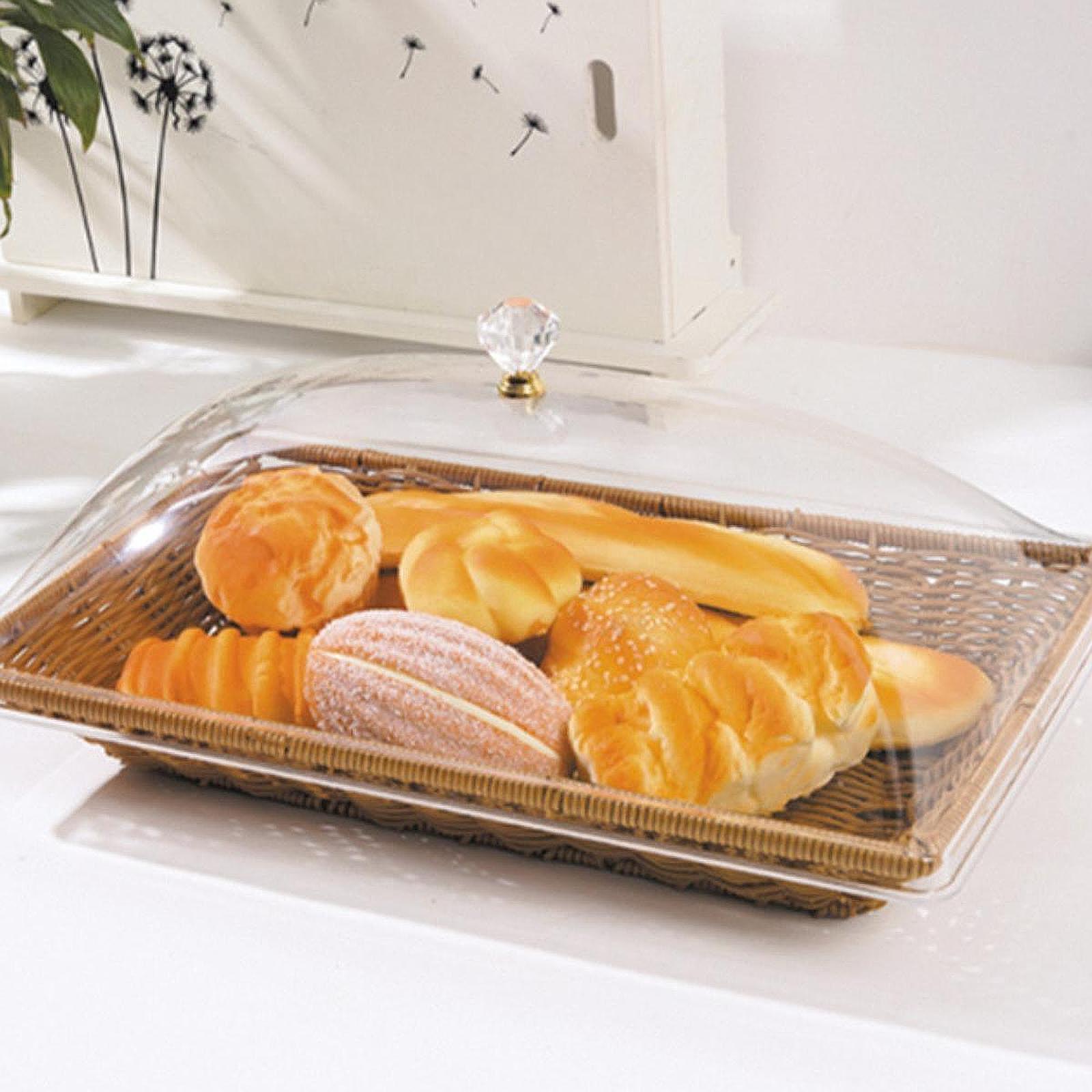 Imitation Rattan Woven Bread B - Food Snacks Basket 评论和价格