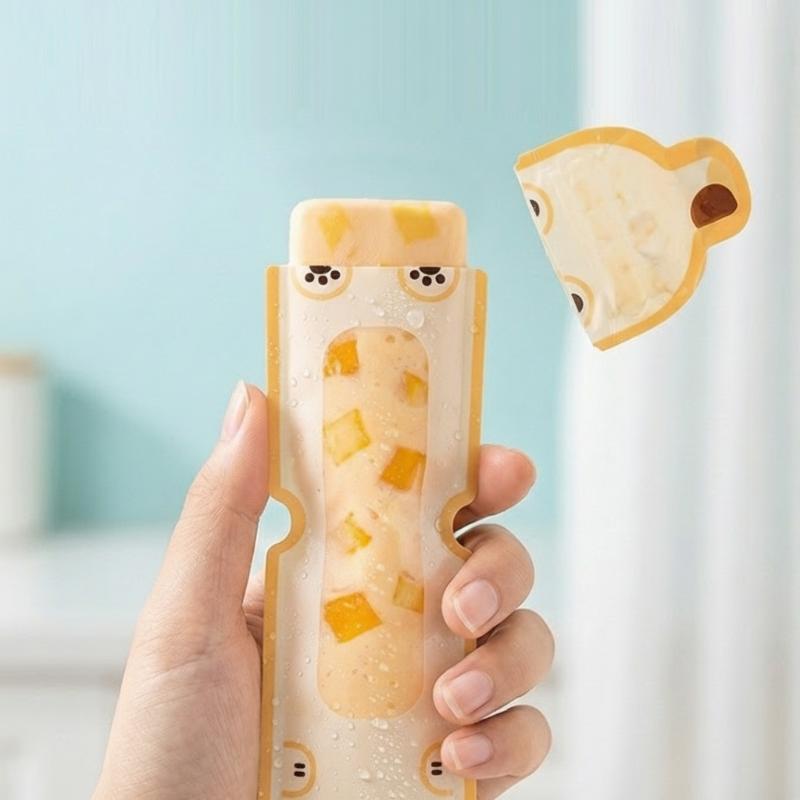 20 Pcs Cute Cartoon DIY Ice Po - Food Snacks Healthy 评论和价格