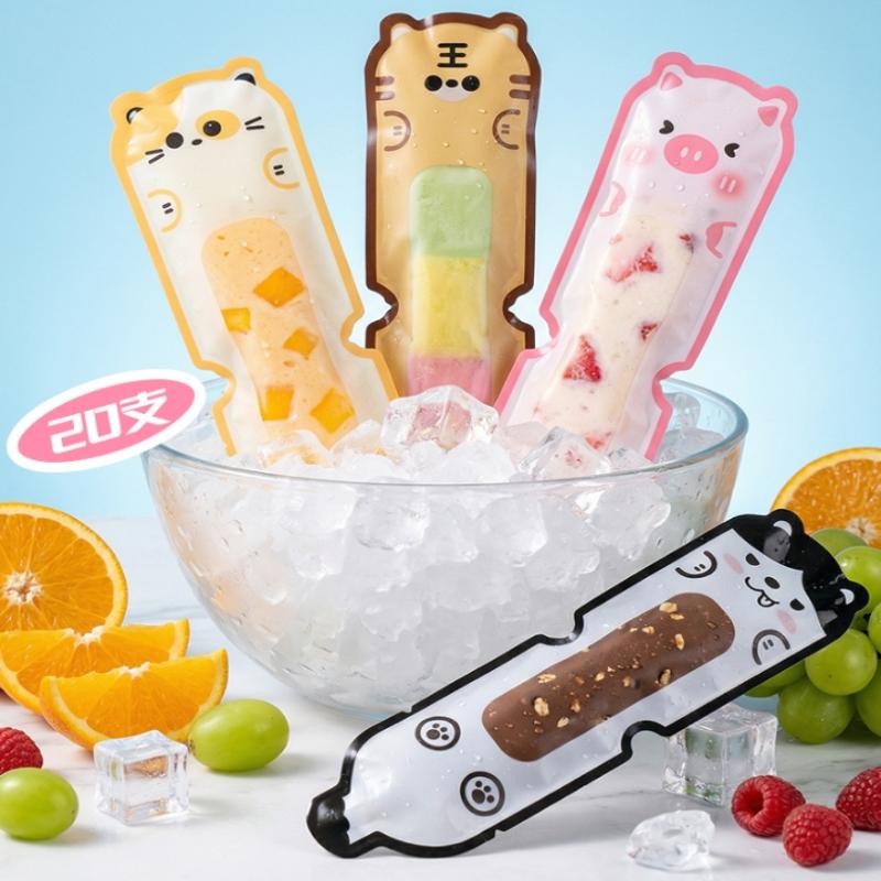 20 Pcs Cute Cartoon DIY Ice Po - Food Snacks Healthy 评论和价格
